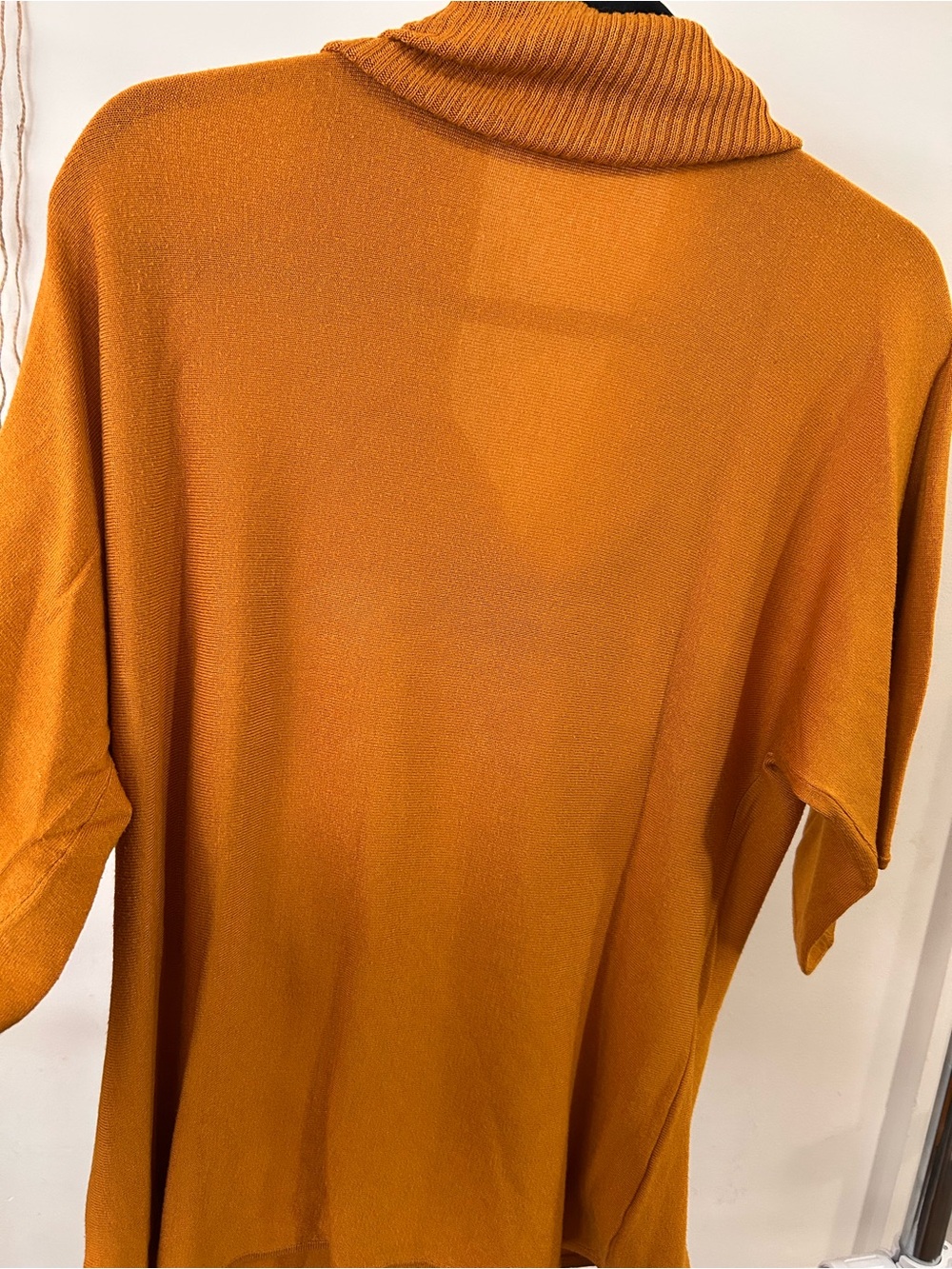 Apt. 9 Women's Cowl Neck Sweater in Mustard - Picture 7 of 7